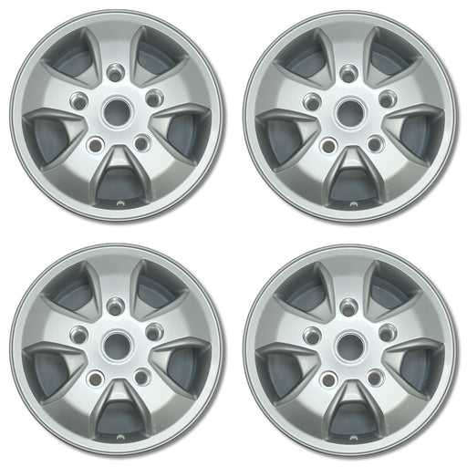 For Ford Transit 150 250 350 OEM Design Wheel 16" 2017-2021 16x6.5 Silver Set of 4 Replacement Rim HK411007AA