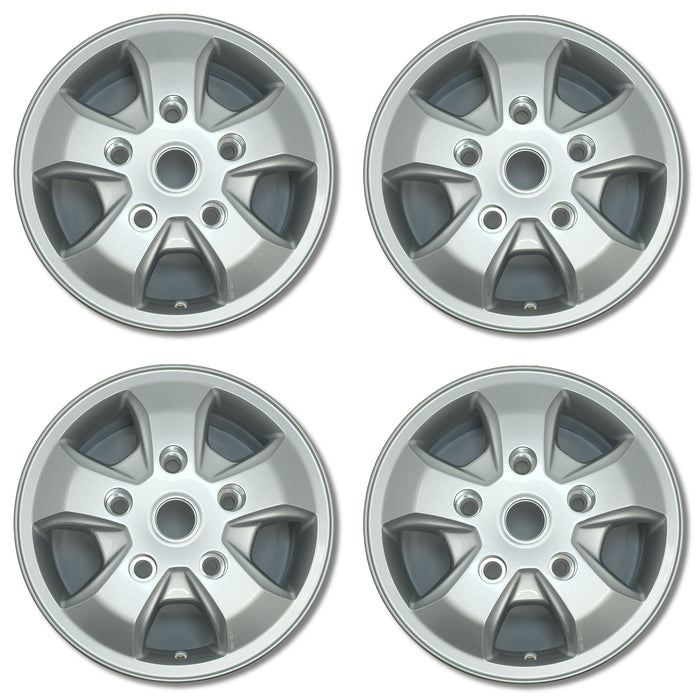 For Ford Transit 150 250 350 OEM Design Wheel 16" 2017-2021 16x6.5 Silver Set of 4 Replacement Rim HK411007AA