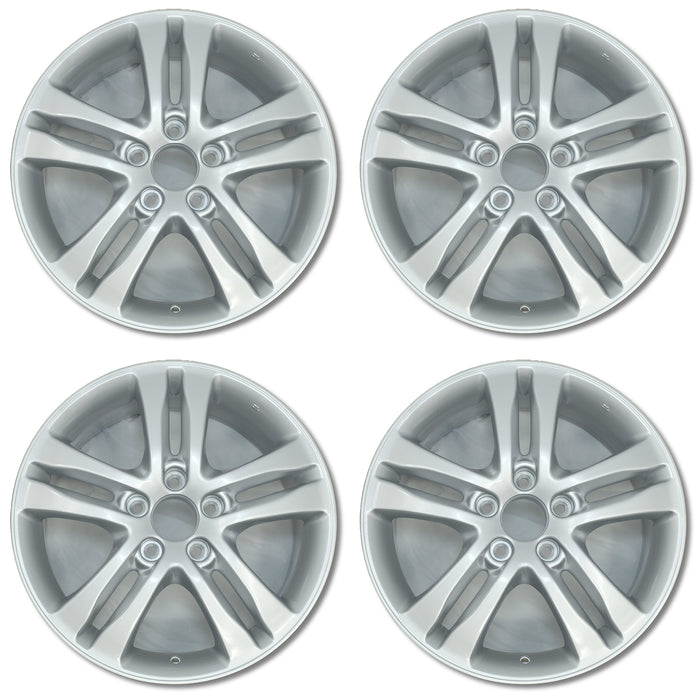 For Honda CR-V OEM Design Wheel 17" 2010 2011 Set of 4 Silver Replacement Rim
