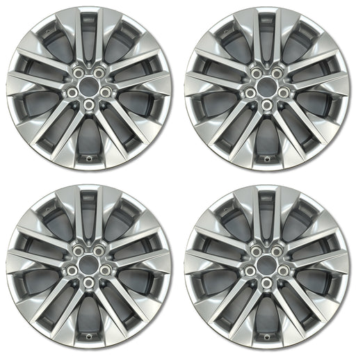 For Toyota RAV4 OEM Design Wheel 19" 2019-2024 19x7.5 Hyper Silver Set of 4 Replacement Rim 4261A0R040 4261A0R050 4261A42130 4261B42850