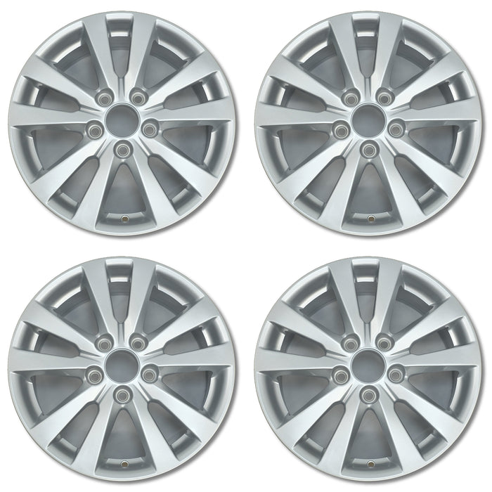 For Honda Civic OEM Design Wheel 16" 16x6.5 2012-2014 Silver Set of 4 Replacement Rim 42700TR0A81