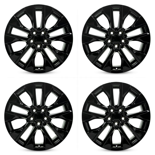 For Toyota RAV 4 OEM Design Wheel 19" 2019-2023 19x7.5 GLOSS BLACK Set of 4 Replacement Rim
