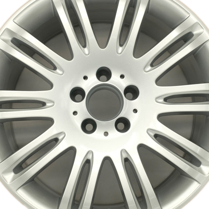 REAR For Mercedes E350 E550 OEM Design Wheel 18" 18x9 2007-2009 Silver Single Replacement Rim