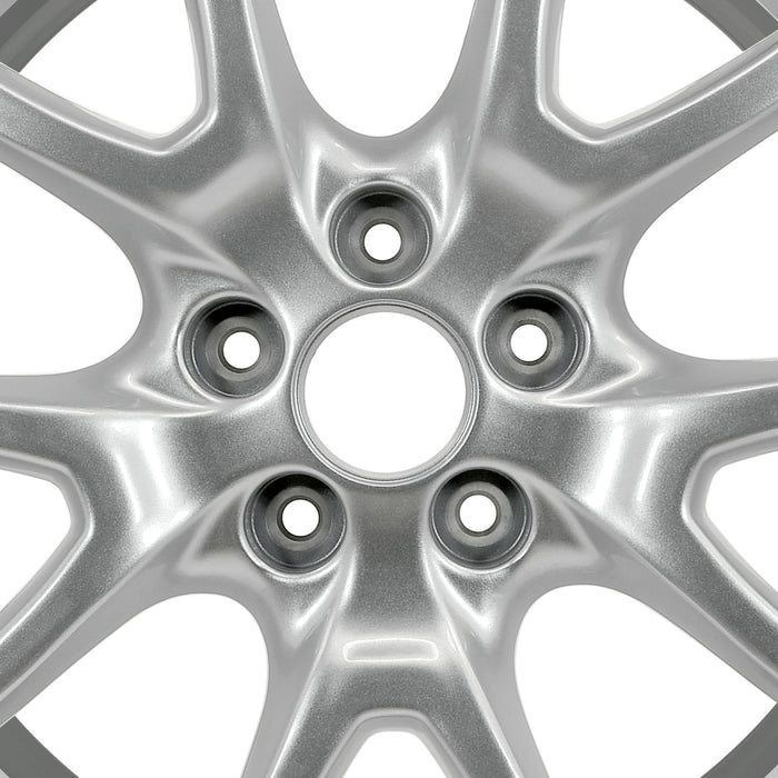 For Dodge Dart OEM Design Wheel 17" 17x7.5 2013-2016 Silver Set of 4 Replacement Rim