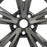 For Nissan Rogue OEM Design Wheel 18" 18x7 2017-2020 Machined Charcoal Single Replacement Rim