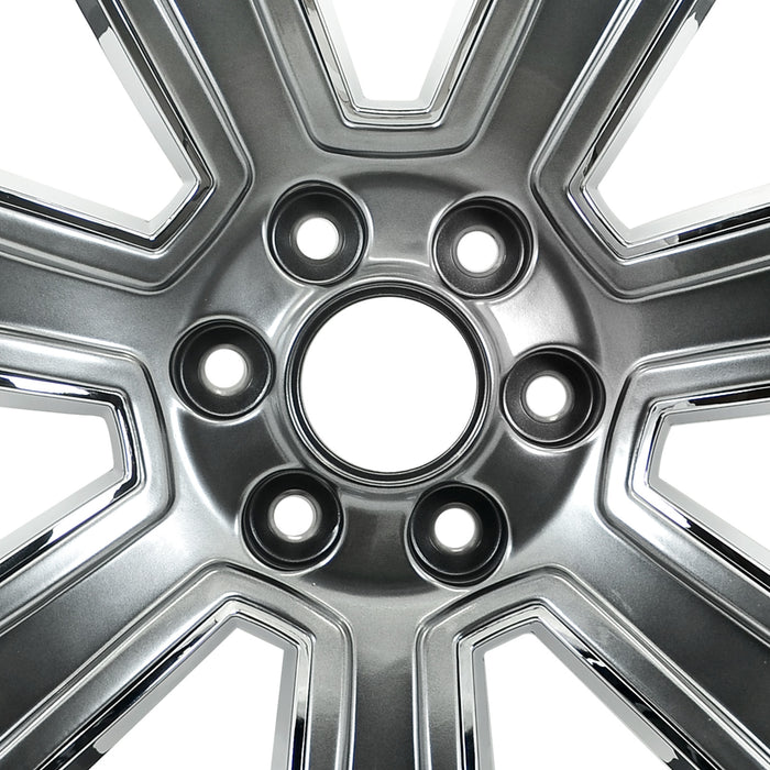 22" 22x9 Brand New Single Alloy Wheel for 2014-2020 Cadillac Escalade Chevy Silverado Suburban Tahoe GMC Yukon Sierra 1500 OEM Quality Replacement Rim