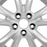For Toyota RAV4 OEM Design Wheel 18" 18x7.5 2013-2015 Silver Set of 4 Replacement Rim