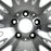 FRONT For Mercedes E350 E550 OEM Design Wheel 18" 18x8.5 2007-2009 Machined Silver Single Replacement Rim