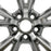 SET OF 4 Brand New 18" 18x7.5 Alloy Wheels For Toyota Hinghlander 2014-2019 Machined Gray OEM Quality Replacement Rim
