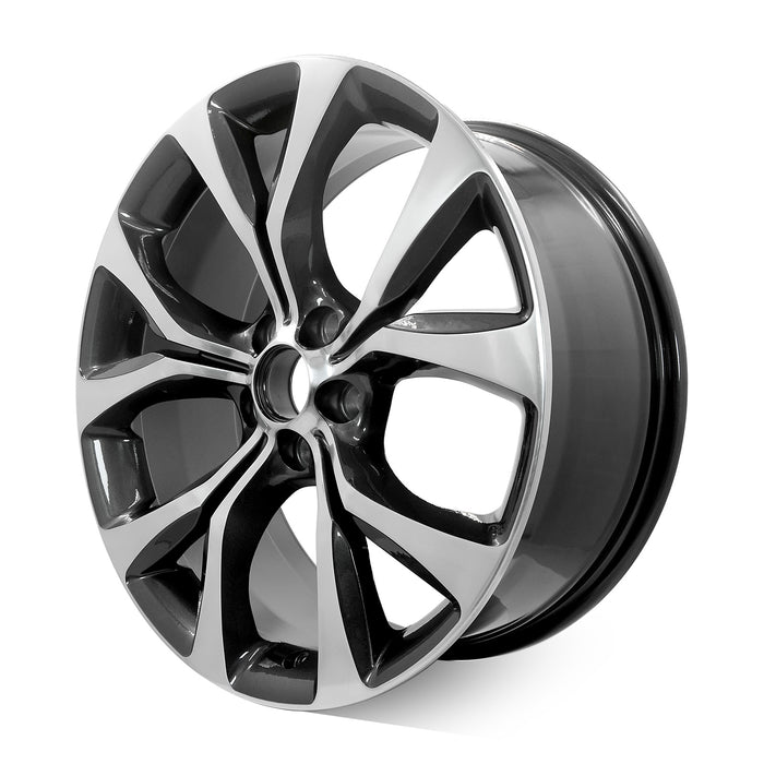 For Chrysler 200 OEM Design Wheel 19" 19x8 2015-2017 Grey Polished Single Replacement Rim