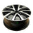 For Volkswagen Jetta OEM Design Wheel 16" 16x6.5 2015-2018 Machined Black Single Replacement Rim