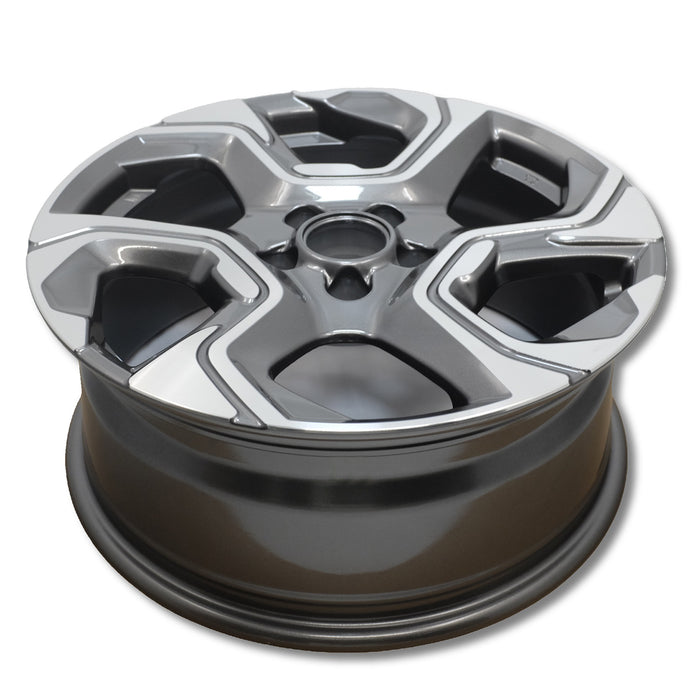 For Honda CR-V OEM Design Wheel 18" 18x7.5 2017-2019 Machined Grey Single Replacement Rim 42700TLAL87 42700TLAL88