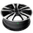 17” NEW Single 17x6.5 MACHINED BLACK Wheel for NISSAN KICKS 2018-2020 OEM Design Replacement Rim