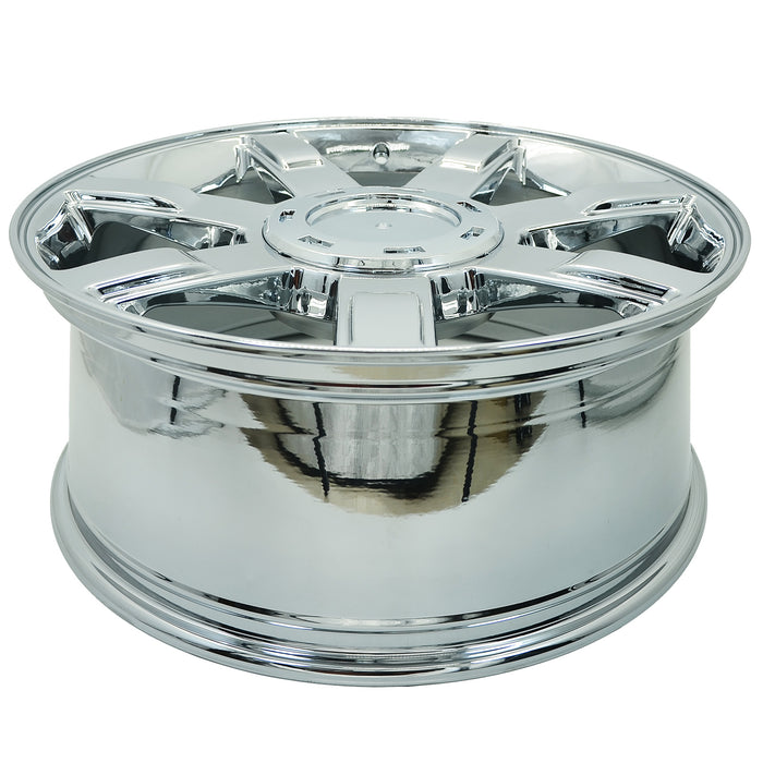 22" Set of 4 Brand New 22x9 Chrome Alloy Wheels for 2007-2014 Cadillac Escalade ESV EXT OEM Quality Replacement Rim