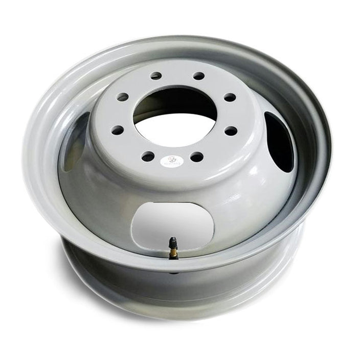 New 16" Dually GRAY Steel Wheel for 2001-2025 Chevy Express GMC SAVANA SIERRA SILVERADO 3500 OEM Design  Replacement Rim