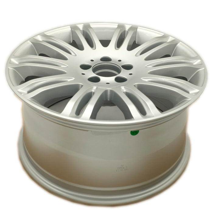 REAR For Mercedes E350 E550 OEM Design Wheel 18" 18x9 2007-2009 Silver Single Replacement Rim