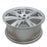 For Tesla Model S OEM Design Wheel 19" 2020-2023 19x8.5 Silver Set of 4 Replacement Rim 148628500-A