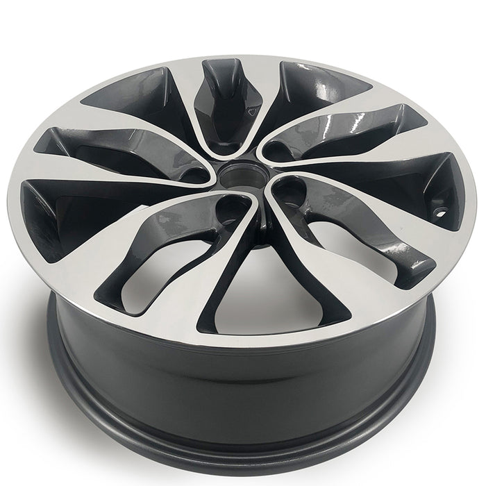 For Kia Optima OEM Design Wheel 18" 18x7.5 2014-2015 Machined GREY Set of 4 Replacement Rim