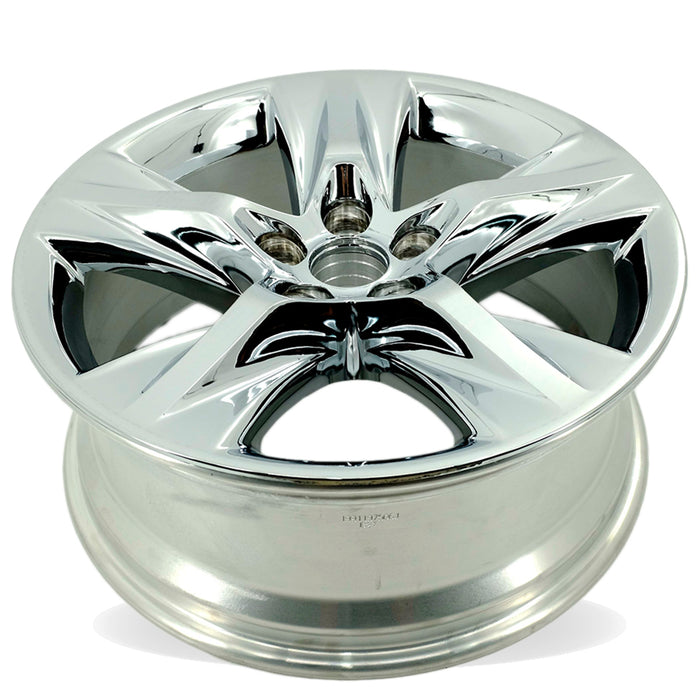 Set of 4 New 19" 19X7.5 Wheels With Chrome Clad Cover for 2014-2019 Toyota Highlander OEM Style Replacement Rim