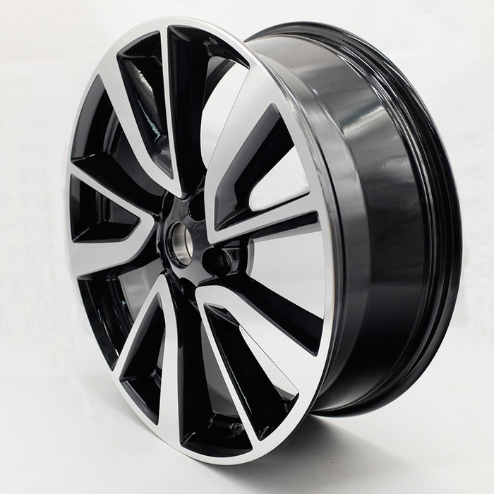 For Nissan Rogue OEM Design Wheel 19" 19x7 2017-2020 Machined Black Set of 4 Replacement Rim