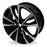 Brand New Single 17" 17x7 Alloy 10 spoke Wheel for Toyota COROLLA 2017 2018 2019 Machined Black OEM Quality Replacement Rim