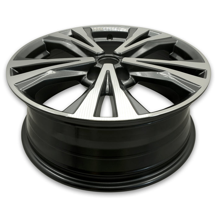 For Nissan Rogue OEM Design Wheel 18" 18x7 2017-2020 Machined Charcoal Single Replacement Rim