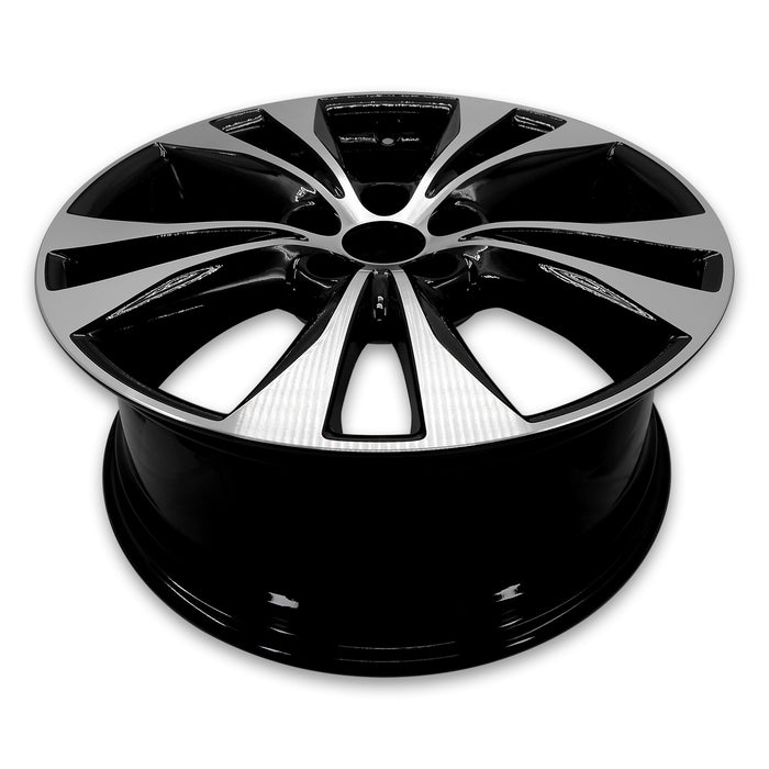 For Toyota RAV4 OEM Design Wheel 18" 18x7.5 2013-2015 Machined Black Set of 4 Replacement Rim