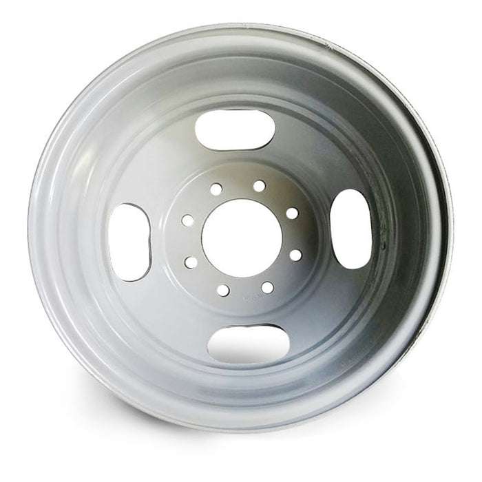 New 16" Dually GRAY Steel Wheel for 2001-2025 Chevy Express GMC SAVANA SIERRA SILVERADO 3500 OEM Design  Replacement Rim