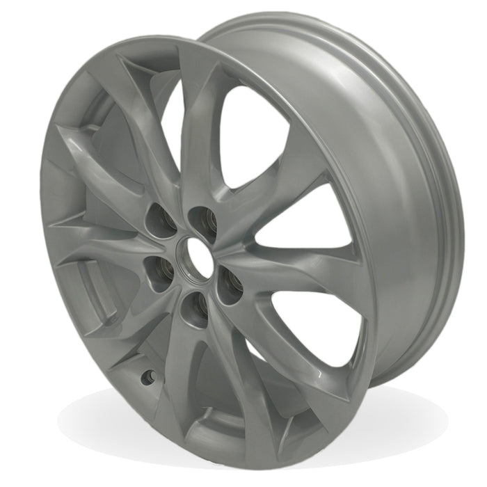 Set of 4 New 18" 18X7 Wheels For Mazda 3 2014 2015 2016 2017 SILVER OEM Quality Replacement Rim