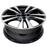 17” NEW Single 17x6.5 MACHINED BLACK Wheel for NISSAN KICKS 2018-2020 OEM Design Replacement Rim