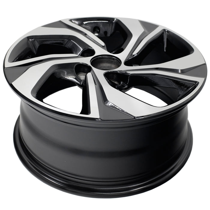 16” Set of 4 16x7 Machined Black Wheels for Honda Accord 2016 2017 OEM Design Replacement Rim