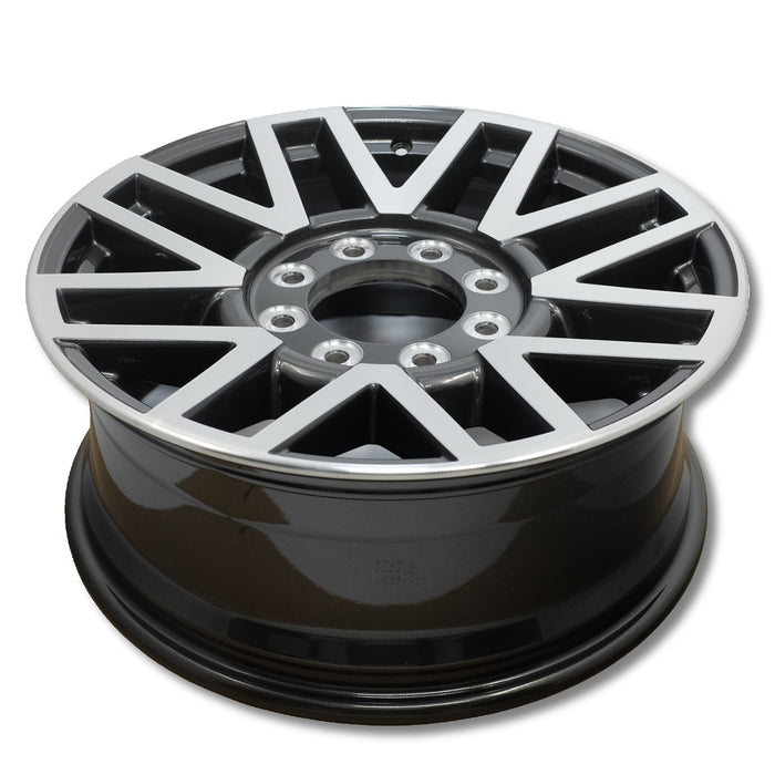 For Ford F250 F350 SD OEM Design Wheel 20" 2017-2019 20x8 Machined Charcoal Single Replacement Rim HC3C1007PA