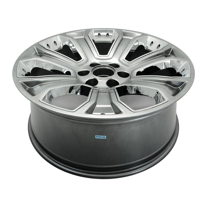 22" 22x9 Set of 4 Brand New Alloy Wheel for 2014-2020 Cadillac Escalade Chevy Silverado Suburban Tahoe GMC Yukon Sierra 1500 OEM Quality Replacement Rim