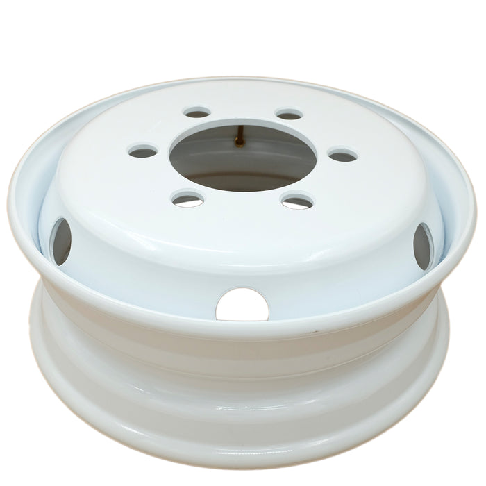 For ISUZU NPR NPR-HD NQR NRR OEM Design Wheel 1995-2025 19.5" 19.5x6 White Steel Set of 6 Replacement Rim 8980939730