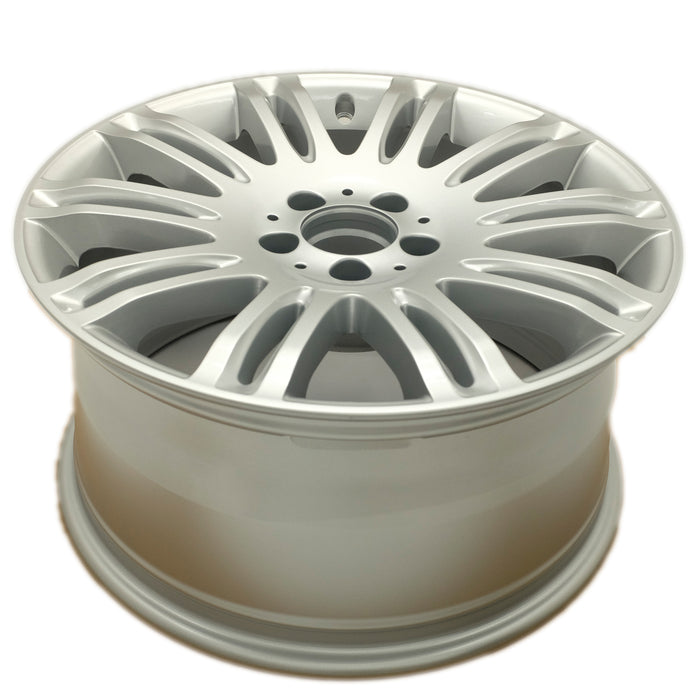 REAR For Mercedes E350 E550 OEM Design Wheel 18" 18x9 2007-2009 Silver Single Replacement Rim