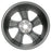 18” SET OF 4 18x7 MACHINED DARK GREY Wheel for TOYOTA RAV4 2021 2022 OEM Design Replacement Rim