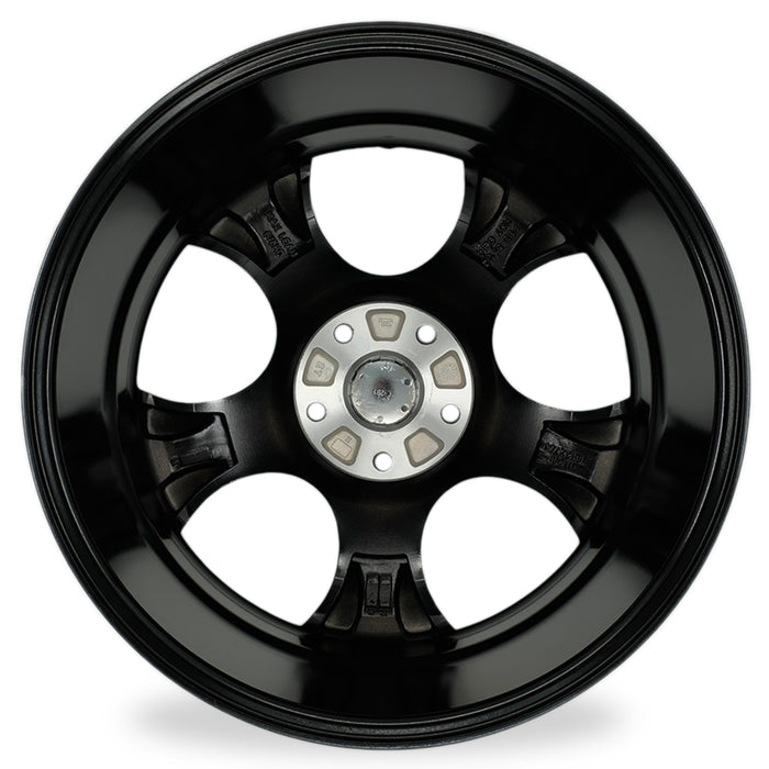 18" Set of 4 18x7.5 Machined Black Alloy Wheels for 2005-2014 Volkswagen Golf Jetta GTI GLI OEM Quality Replacement Rim