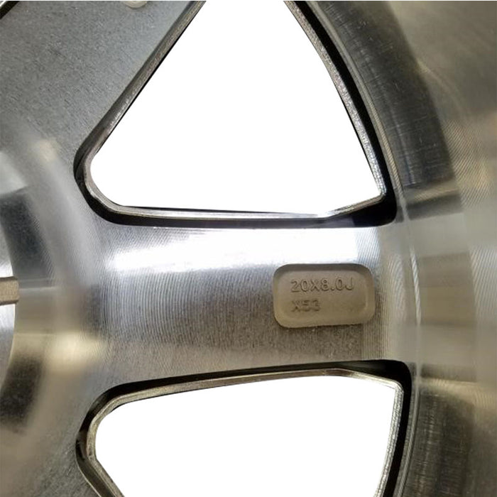 20" Brand New Single 20x8 Alloy Wheel for Cadillac SRX 2010-2013 Chrome Clad Cover OEM Quality Replacement Rim