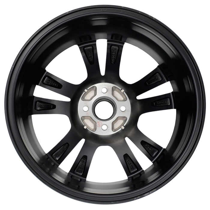 17” NEW Single 17x7.5 MACHINED BLACK Wheel for NISSAN KICKS 2018-2020 OEM Design Replacement Rim