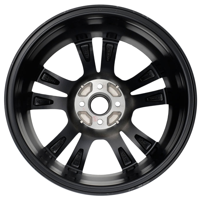 17” SET OF 4 17x6.5 MACHINED BLACK Wheels for NISSAN KICKS 2018-2020 OEM Design Replacement Rim