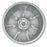 For Tesla Model S OEM Design Wheel 19" 2020-2023 19x8.5 Silver Set of 2 Replacement Rim 148628500-A