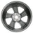 18” NEW Single 18x7 MACHINED DARK GREY Wheel for TOYOTA RAV4 2021 2022 OEM Design Replacement Rim