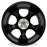 18" New Single18x7.5 Machined Black Alloy Wheel for 2005-2014 Volkswagen Golf Jetta GTI GLI OEM Quality Replacement Rim