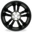 Brand New Single 17" 17x7 Alloy 10 spoke Wheel for Toyota COROLLA 2017 2018 2019 Machined Black OEM Quality Replacement Rim