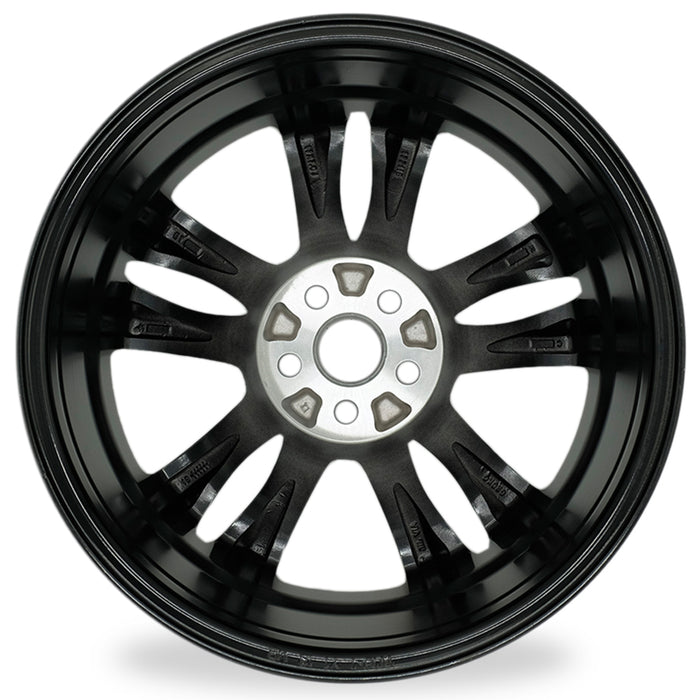 thumbnail image 2 of 17x7 Inch Replacement Aluminum Wheel Rim For Toyota Corolla 2017-2019 - Machined Black, Direct OEM Fit 2 of 13