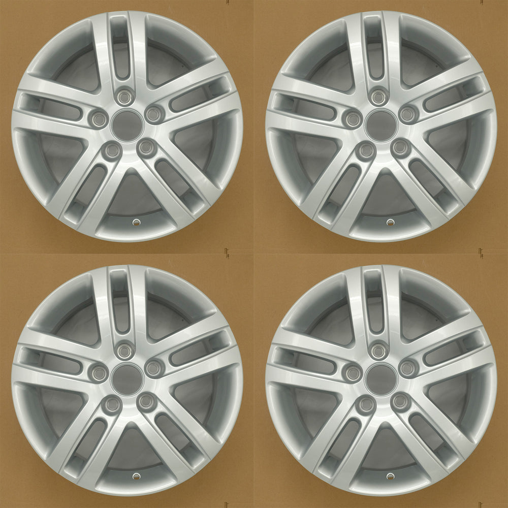 For Volkswagen Jetta OEM Design Wheel 16" 16x6.5 2005-2018 Silver Set of 4 Replacement Rim