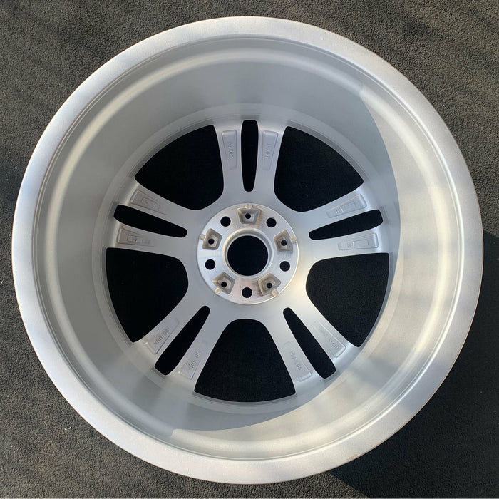 20" Single 20x10 Rear Wheel For BMW 5-Series 7-Series 2009-2015 Silver OEM Design Replacement Rim