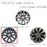 18" Set of 4 18x8 Gloss Black Alloy Wheels For Toyota Corolla 2019-2022 OEM Design Replacement Rim