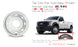 16" Brand New Single 16x6 Dually Steel Wheel For 1992-2007 Ford E350 E450SD VAN DRW OEM Quality Replacement Rim