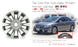 16" Single 16X6.5 Machined Grey Alloy Wheel For Honda Civic 2009-2011 OEM Quality Replacement Rim